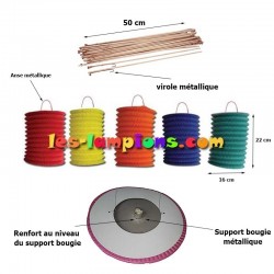 Assortiment 60 personnes coloris assortis